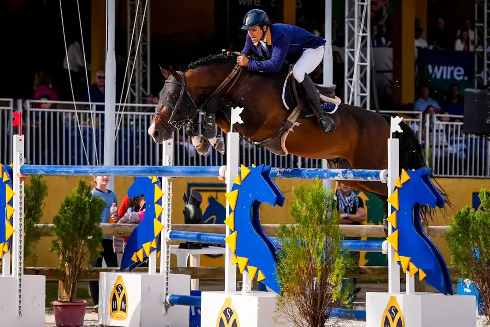 Salto em prova indoor
